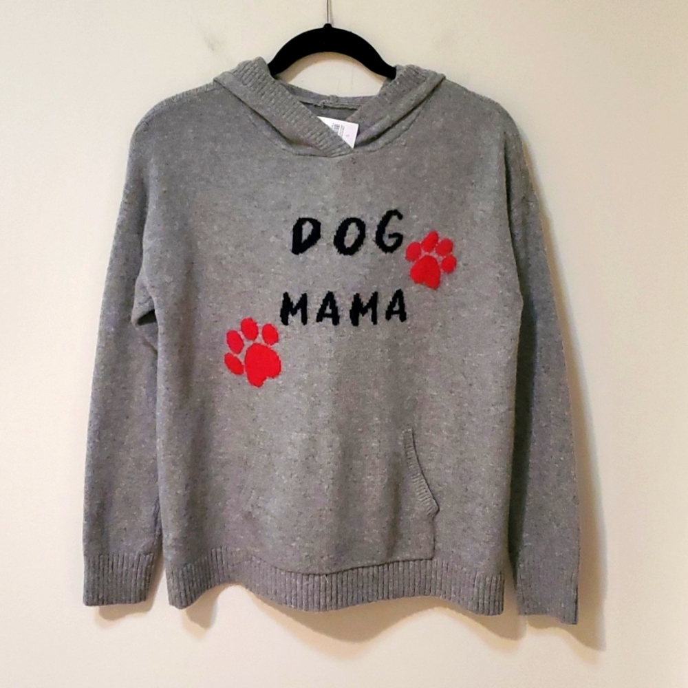 Lou and Grey "Dog Mama" Sweater NWT